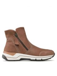 Go Soft Botki WB-AMANDA-AW22-13 Brązowy. Brązowe botki damskie GO SOFT, bez wzorów, z nubiku, bez obcasa, na płaskiej podeszwie, bez zapięcia. Za 189.99 zł.