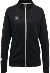 Damska bawełniana bluza dresowa zapinana na zamek Hummel Move Grid. Czarne bluzy damskie Hummel, na wiosnę, s, bez wzorów, z bawełny, eleganckie, bez ramiączek, z kapturem. Za 275.00 zł.