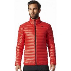 MĘSKA KURTKA PUCHOWA ADIDAS VARILITE (XXL). Brązowe kurtki męskie Adidas, na zimę, m, bez wzorów, z poliesteru, bez kaptura. W wyprzedaży za 299.99 zł.