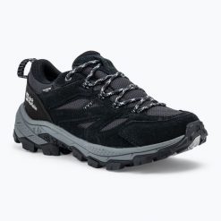 Buty trekkingowe damskie Jack Wolfskin Vojo Tour Texapore Low. Czarne obuwie trekkingowe damskie Jack Wolfskin, bez zapięcia. Za 599.99 zł.