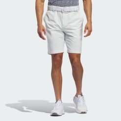 Spodenki do golfa męskie Adidas Ultimate365 8.5-Inch Golf Shorts. Białe swetry męskie Adidas, m, bez wzorów, sportowe, bez kołnierzyka, bez ramiączek. W wyprzedaży za 169.30 zł.
