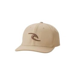 Czapka sportowa Rip Curl 111MHE-2137 Brązowy. Brązowe czapki męskie Rip Curl, bez wzorów. Za 110.45 zł.