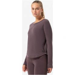 Bluza damska SUPER.NATURAL W Everyday Crew. Fioletowe bluzy damskie super.natural, bez wzorów, bez ramiączek, bez kaptura. Za 499.99 zł.