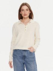 Kontatto Sweter 3M0977C Écru Regular Fit. Swetry nierozpinane damskie Kontatto, m, bez wzorów, z wełny, bez kołnierzyka, bez ramiączek. Za 489.99 zł.