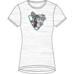Damski bawełniany t-shirt Kilpi ALBION-W. Białe bluzki damskie Kilpi, xs, bez wzorów, z bawełny, sportowe, bez kołnierzyka, bez ramiączek. Za 75.03 zł.