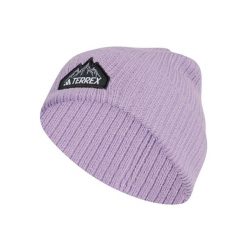 Czapka adidas Terrex Multi Mountain. Fioletowe czapki damskie Adidas, bez wzorów, z dzianiny. Za 132.50 zł.