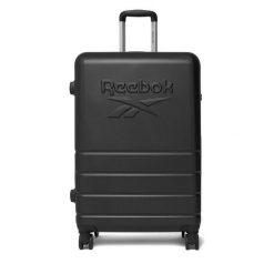 Walizka duża Reebok. Czarne walizki damskie Reebok, bez wzorów, duże. Za 299.99 zł.