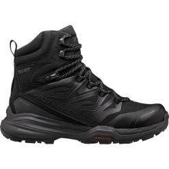 Buty trekkingowe męskie Helly Hansen Traverse Hiking Boots. Czarne trekkingi męskie Helly Hansen, z materiału, za kostkę, bez zapięcia. Za 727.80 zł.