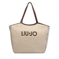 Torebka Liu Jo. Brązowe shopperki damskie Liu Jo, bez wzorów, bez dodatków. Za 559.99 zł.