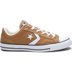 Converse Tenisówki Brązowy. Brązowe trampki męskie Converse, bez wzorów, z materiału, bez zapięcia. Za 326.95 zł.