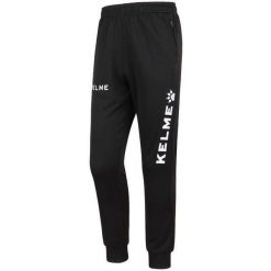 Kelme Pantalón Largo Global Negro Unisex. Białe spodnie sportowe męskie Kelme, m, bez wzorów, z dresówki. W wyprzedaży za 156.10 zł.
