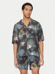 HUGO Koszula Beach 50540065 Zielony Relaxed Fit. Zielone koszule męskie Hugo, l, bez wzorów, z wiskozy, bez kołnierzyka, bez ramiączek. Za 249.99 zł.