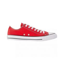 Femme ALL STAR OX Converse M9696C-RED ALL STAR OX F Rouge Converse. Czerwone obuwie sportowe damskie Converse, bez wzorów, bez zapięcia. Za 292.99 zł.