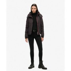 Parka dla kobiet Superdry Arctic SD-Windcheater. Szare parki damskie Superdry, bez wzorów, bez kaptura. Za 423.25 zł.