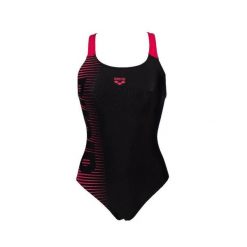 Strój kąpielowy damski jednoczęściowy sportowy na basen Arena Logo Swim Pro. Czarne stroje kąpielowe damskie ARENA, m, bez wzorów. Za 169.99 zł.