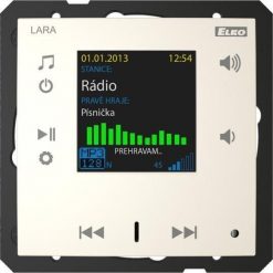 Radio ELKO EP Radio internetowe LARA-R/PE perłowy, design LOGUS90, EFAPEL, ELKOEP, iNELS. Białe radia ELKO EP. Za 872.00 zł.