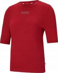 Puma Koszulka damska Puma Modern Basics Tee czerwona 585929 22 S. Czerwone bluzki damskie Puma, s, bez wzorów, bez kołnierzyka, bez ramiączek. Za 56.83 zł.