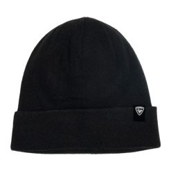 Czapka zimowa męska Rossignol Rob. Czarne czapki męskie Rossignol, na zimę, bez wzorów. Za 139.00 zł.
