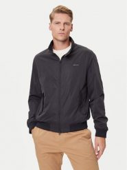 Gant Kurtka bomber 7006381 Czarny Regular Fit. Czarne kurtki męskie GANT, m, bez wzorów, z syntetyku, bez kaptura. Za 889.99 zł.