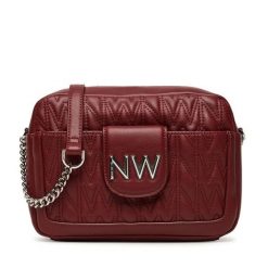 Torebka Nine West. Czerwone listonoszki damskie Nine West, bez wzorów, bez dodatków. Za 299.99 zł.