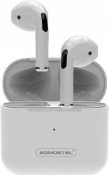 Słuchawki Vega SŁUCHAWKI BLUETOOTH SOMOSTEL PRO 4 EARBUDS BIAŁY PRO4 TWS BT5.3>. Białe słuchawki bezprzewodowe Vega. Za 58.29 zł.