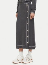 Liu Jo Sport Spódnica midi TF6179 MS59L Szary ciemny Regular Fit. Szare spódnice damskie Liu Jo Sport, l, bez wzorów, z wiskozy, sportowe, midi, sportowe. Za 689.99 zł.