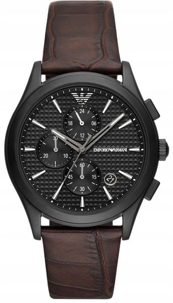 Zegarek Męski EMPORIO ARMANI Paolo AR11549 + BOX. Zegarki męskie Emporio Armani, bez wzorów. Za 584.34 zł.