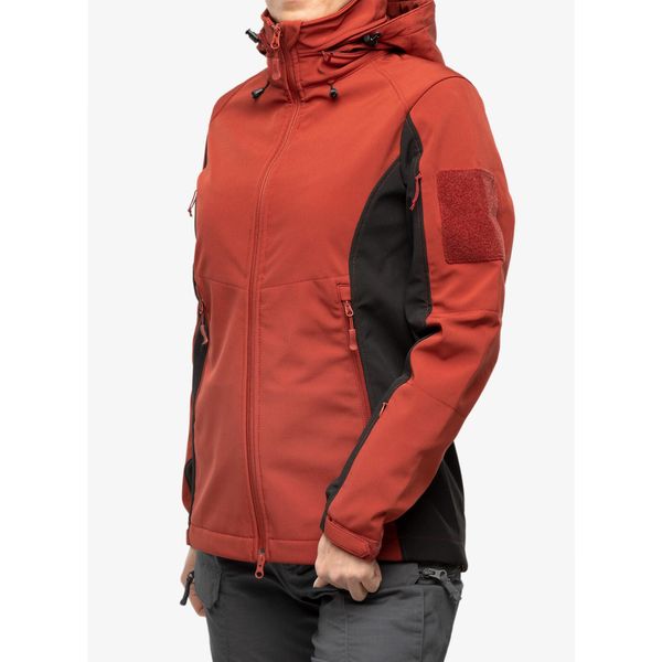 Kurtka softshell damska Helikon-Tex Gunfighter Woman's Jacket. Czerwone kurtki sportowe damskie HELIKON-TEX, s, bez wzorów, z softshellu, bez ramiączek, bez kaptura, trekkingowe. Za 482.99 zł.