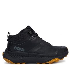 Trekkingi Hoka. Czarne obuwie trekkingowe damskie HOKA, z gore-texu, bez zapięcia. Za 949.99 zł.