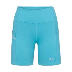 Szorty damskie Kari Traa Linnea. Niebieskie szorty damskie Kari Traa, bez wzorów. Za 351.00 zł.