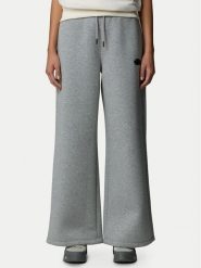 The North Face Spodnie dresowe NF0A8C25 Szary Wide Leg. Szare spodnie dresowe damskie The North Face, bez wzorów, z bawełny. Za 259.99 zł.