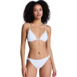 Zestaw trójkątny bikini damski ROXY ISLAND. Białe bikini Roxy, bez wzorów, z elastanu. Za 299.99 zł.