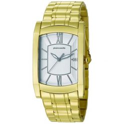 Zegarek "PC105391F05" w kolorze złotym. Żółte, analogowe zegarki męskie Michael Kors, Fossil, bez wzorów, ze stali. W wyprzedaży za 499.95 zł.