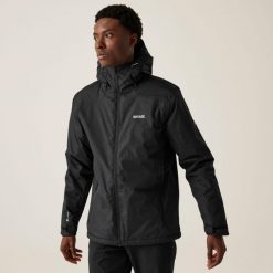 Kurtka ocieplana męska Thornridge II. Brązowe kurtki męskie Regatta, na jesień, m, bez wzorów, z poliesteru, z kapturem. W wyprzedaży za 226.20 zł.