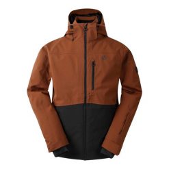 Męska Kurtka Narciarska Edge III. Brązowe kurtki sportowe męskie Dare 2B, na zimę, m, bez wzorów, bez kaptura, narciarskie. Za 447.99 zł.