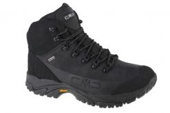Buty trekkingowe męskie, CMP Dhenieb WP. Czarne trekkingi męskie CMP, z materiału, bez zapięcia. Za 482.89 zł.