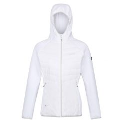 Kurtka Damska Hybrydowa Andreson VII. Białe kurtki sportowe damskie Regatta, xl, bez wzorów, bez ramiączek, bez kaptura, trekkingowe. Za 97.99 zł.
