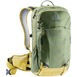 Plecak rowerowy Deuter Attack 16 khaki-turmeric. Zielone plecaki damskie Deuter, bez wzorów, sportowe. Za 760.99 zł.