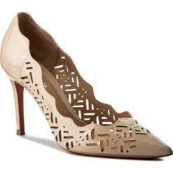Szpilki BALDININI - 853006P91AZARA7890 Zara Tamarind. Brązowe szpilki damskie Baldinini, bez wzorów, z materiału, bez obcasa, na obcasie, bez zapięcia. W wyprzedaży za 929.00 zł.