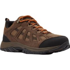 Buty Trekkingowe Męskie Columbia Redmond III. Brązowe buty zimowe męskie Columbia, bez wzorów, bez obcasa, bez zapięcia. Za 377.65 zł.