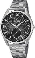 Zegarek Festina Zegarek męski Festina F6869-4 srebrny. Szare zegarki męskie Festina, bez wzorów, srebrne. Za 424.00 zł.