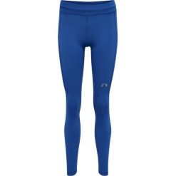 Damskie legginsy Newline core. Fioletowe legginsy damskie Newline, bez wzorów, z dzianiny. Za 252.50 zł.