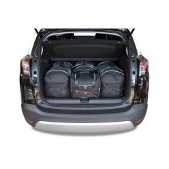 Torby Do Bagażnika Opel Crossland X 2017+ 4Szt Kjust. Czarne torby podróżne damskie KJUST, bez wzorów. Za 1,144.00 zł.