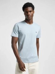 MESKA KOSZULKA LEE SS PATCH LOGO TEE CONCRETE GRAY 112364594. Szare t-shirty męskie Lee, l, bez wzorów, bez kołnierzyka, bez ramiączek. Za 79.99 zł.