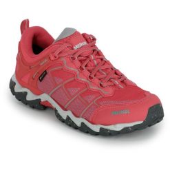 Buty MEINDL Houston Lady GTX z membraną Gore-Tex. Czerwone obuwie trekkingowe damskie MEINDL, z gore-texu, bez zapięcia. Za 859.00 zł.