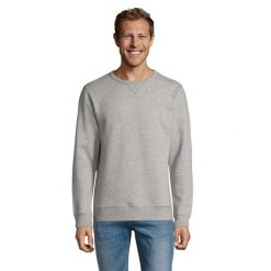 Męska Bluza Melanżowa Sully. Szare bluzy męskie SOL'S, m, bez wzorów, bez ramiączek, bez kaptura. Za 124.99 zł.