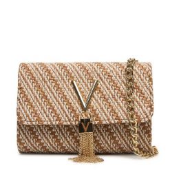 Torebka Valentino. Brązowe torebki do ręki damskie Valentino, bez wzorów, bez dodatków. Za 339.99 zł.