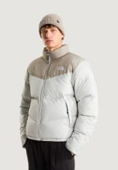 Kurtka puchowa Mężczyzna THE NORTH FACE M SAIKURU JACKET. Białe kurtki męskie The North Face, na zimę, l, bez wzorów, z poliesteru, bez kaptura. Za 1,126.80 zł.