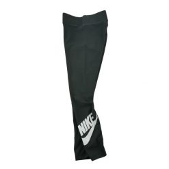 Damskie legginsy Nike czarne. Czarne legginsy damskie Nike, bez wzorów, z materiału. Za 68.12 zł.