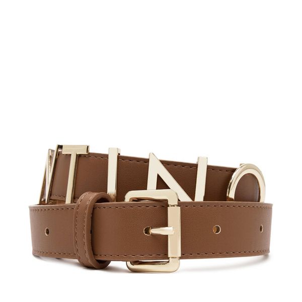 Pasek Damski Valentino. Brązowe paski damskie Valentino, bez wzorów. Za 159.99 zł.